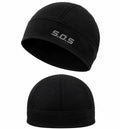 S.O.S. Skull Cap - Front and Back View